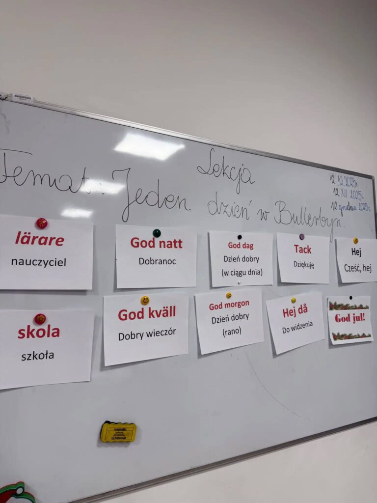 słowniczek szwedzki