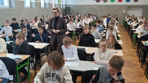 uczestnicy podczas konkursu