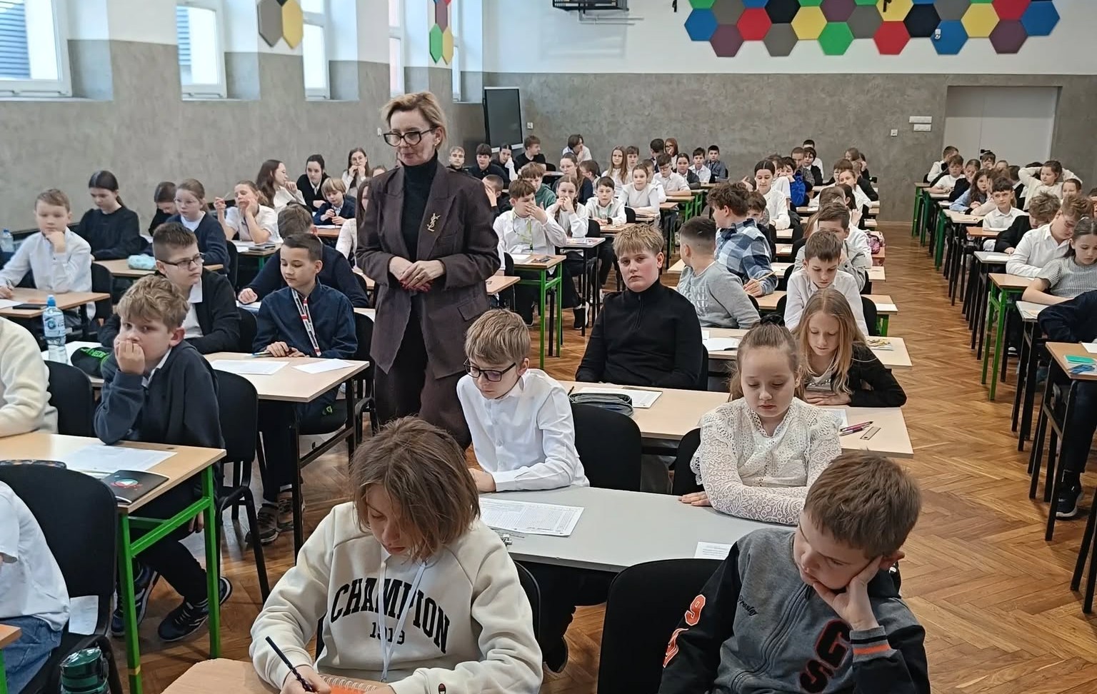 uczestnicy podczas konkursu