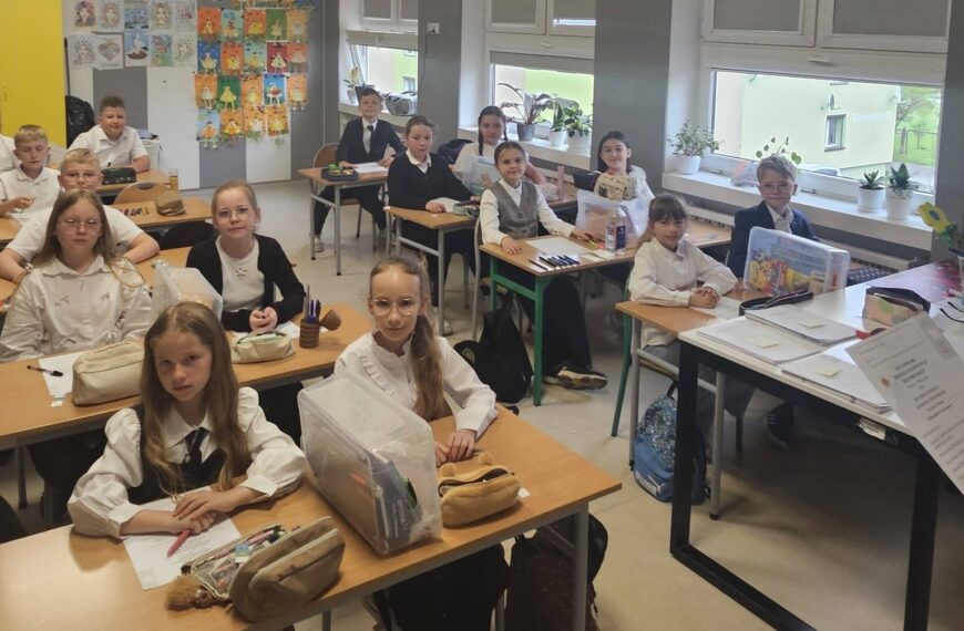 trzecioklasiści przed egzaminem